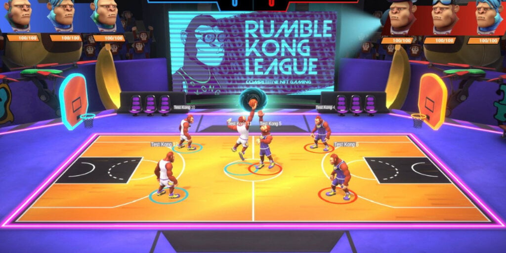 Hoops Game &#039, Rumble Kong League&#039, Ditches Avalanche for Ethereum and Ronin